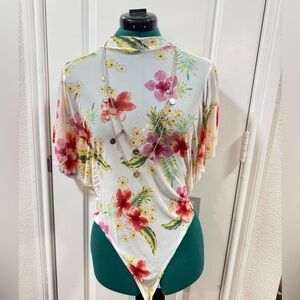 Floral Print Bodysuit